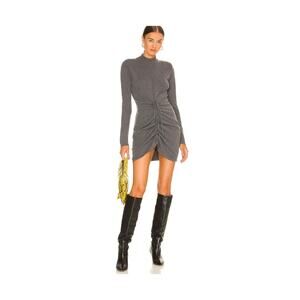 Free People Ronny Kobo McCall Grey Knit Mini Dress Wool Blend -S